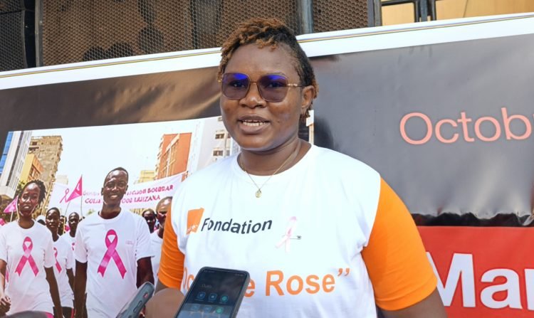 Aida Dao, une participante à la marche