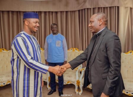 Coopération institutionnelle : Dr Ousmane Bougouma reçoit le Nonce apostolique 