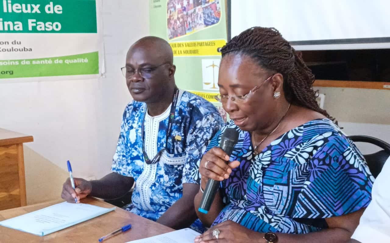 Ida Sawadogo, chargée d’assistance technique du RAME