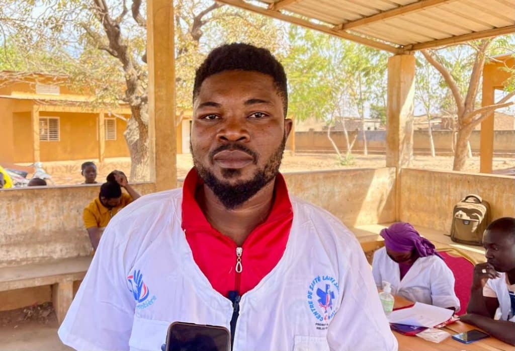 Aboubacar Konfé, président de l’association Laafi Sans Frontières