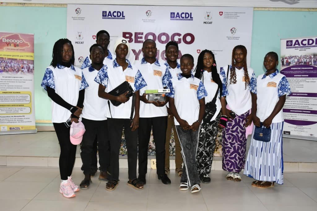 Béogo Yinga : La caméra comme instrument de paix entre les mains de la jeunesse